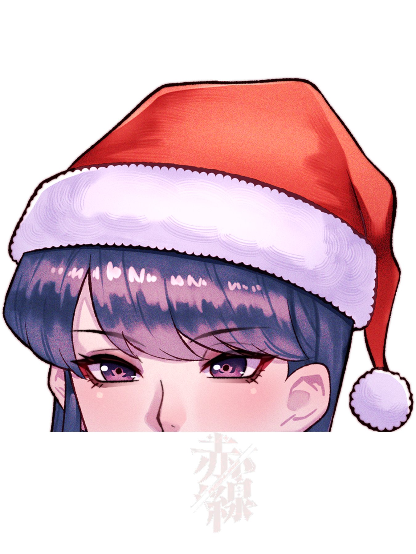 SILENT NIGHT KOMI (STICKER) - REDLINE