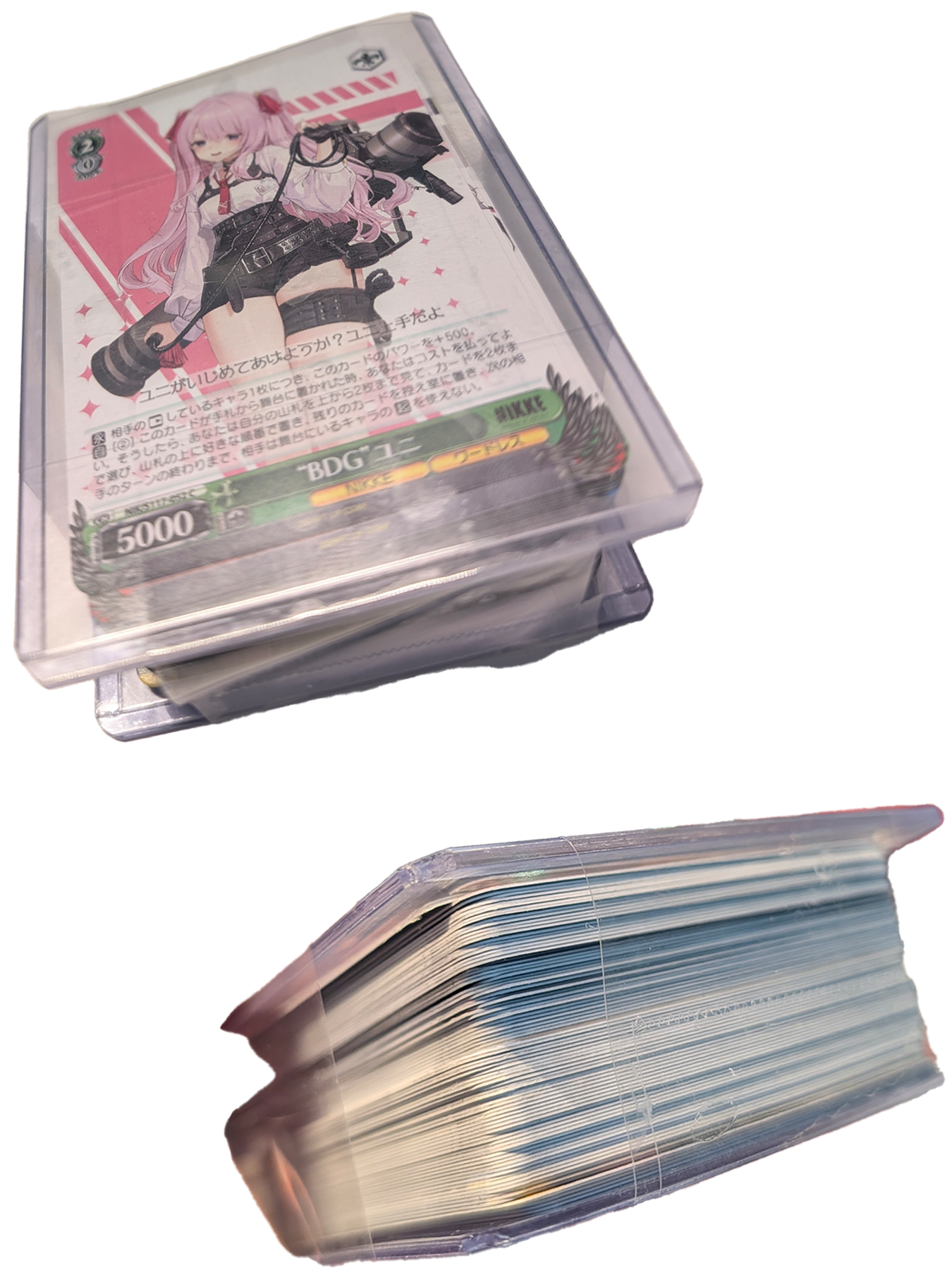 FULL SET JAPANESE NIKKE WEISS SCHWARZ TRADING CARDS (NO SR+ CARDS INCLUDED)