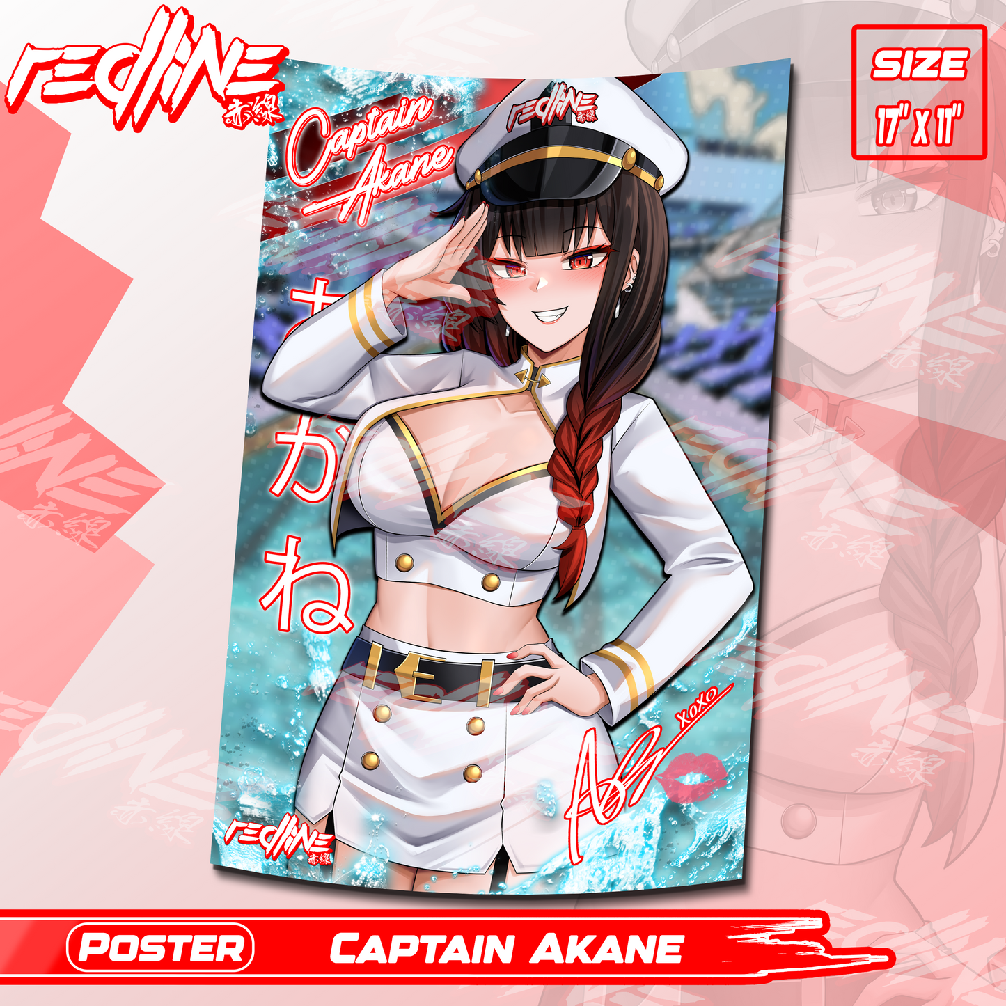 CAPTAIN AKANE - POSTER