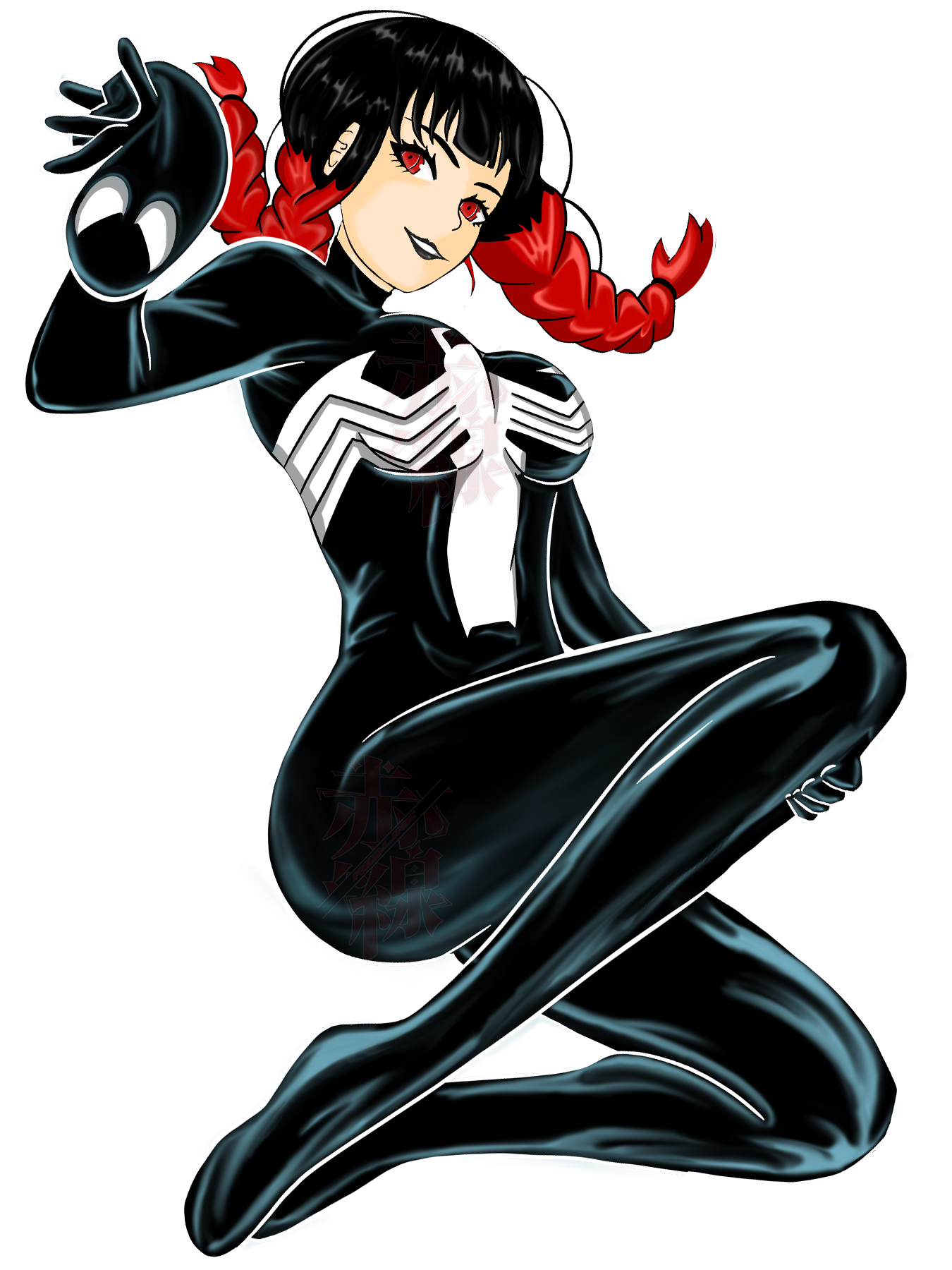 SYMBIOTE AKANE (STICKER) - REDLINE