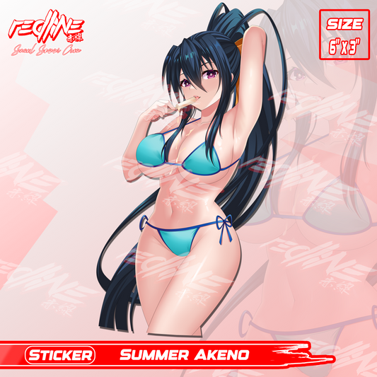 SUMMER AKENO - STICKER