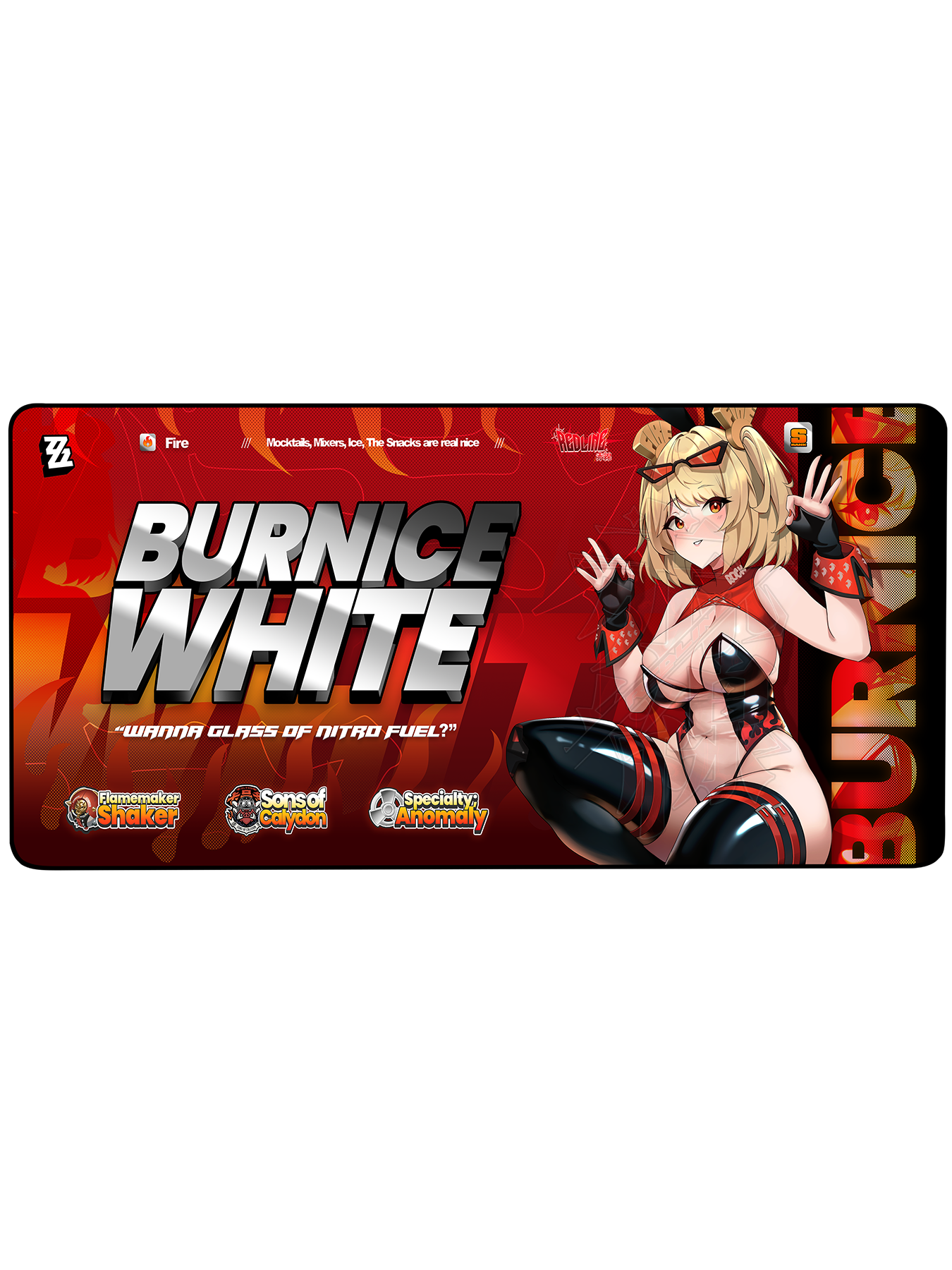 BUNNY GIRL BURNICE (Deskmat)