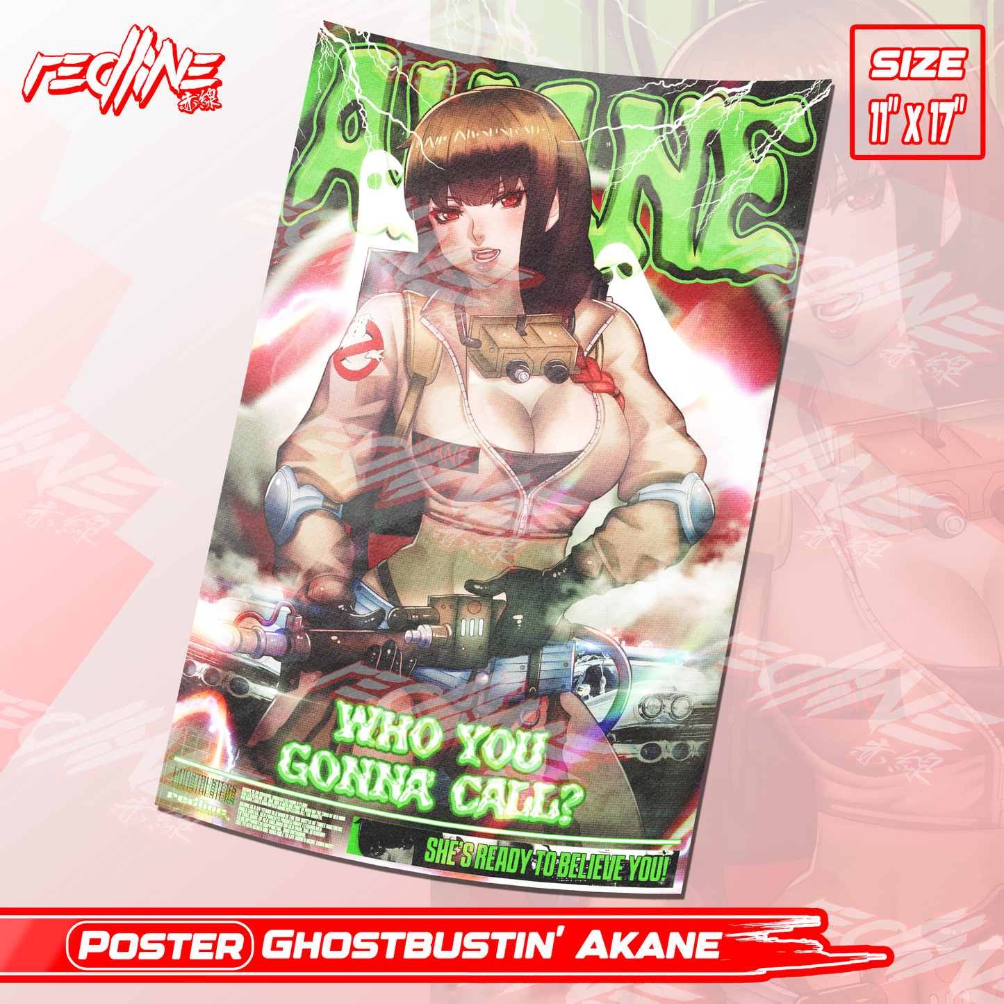 Ghostbustin' Akane - Poster