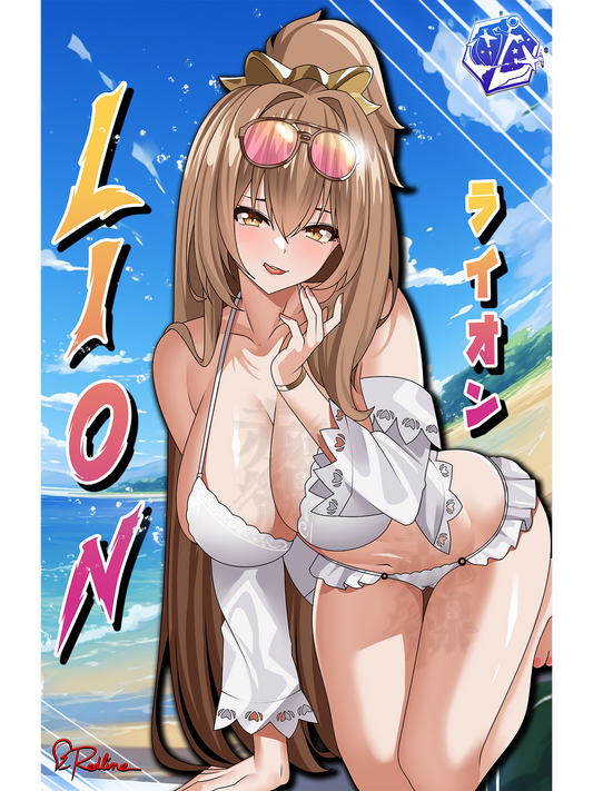 SUMMER WARMTH LION (Print)