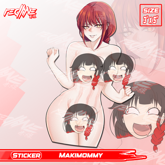 Makimommy- Kiss-Cut Sticker