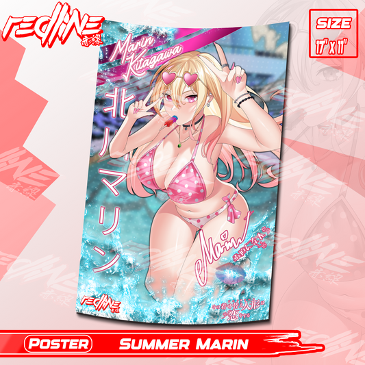 SUMMER MARIN - POSTER