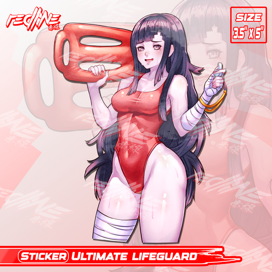 Ultimate Lifeguard- Kiss-Cut Sticker