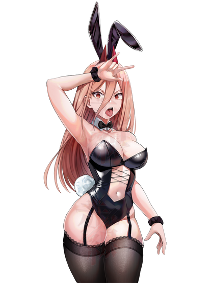 BUNNY GIRL POWER (STICKER) - REDLINE