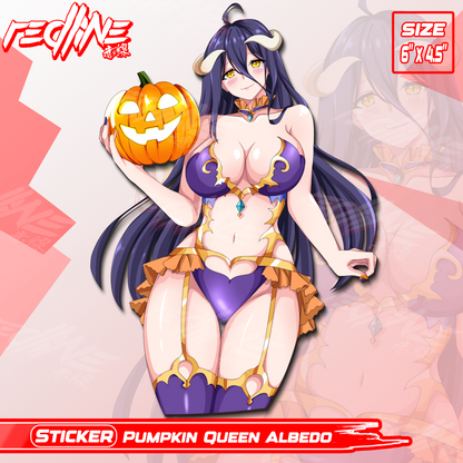 PUMPKIN QUEEN ALBEDO - STICKER (PRE-ORDER)