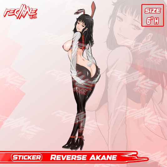 REVERSE BUNNY AKANE - STICKER