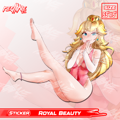 Royal Beauty- Kiss-Cut Sticker