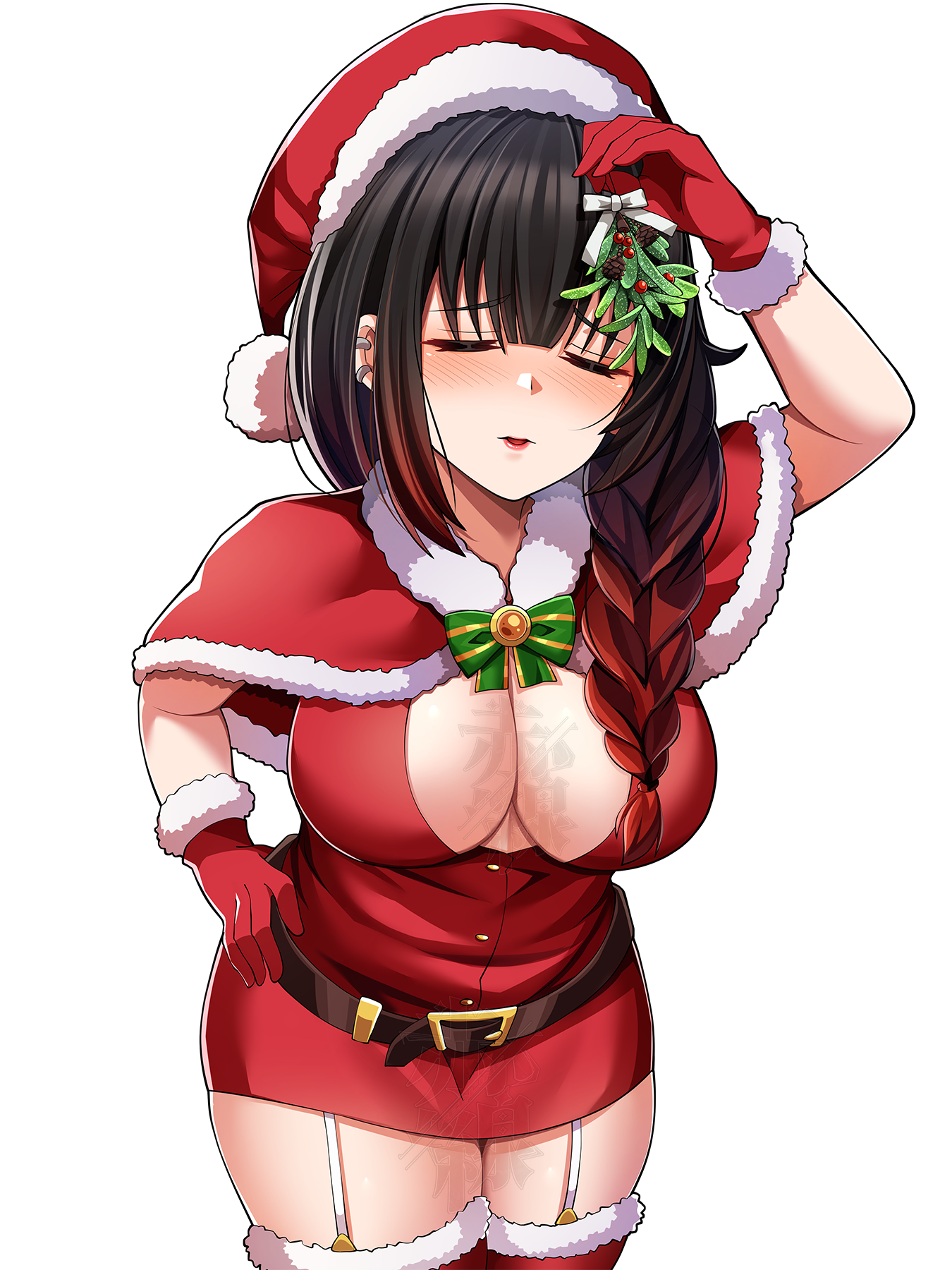 UNDER THE MISTLETOE AKANE (STICKER)
