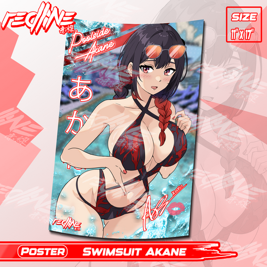 SWIMSUIT AKANE - POSTER