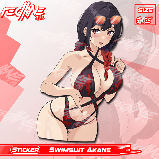 SWIMSUIT AKANE - STICKER