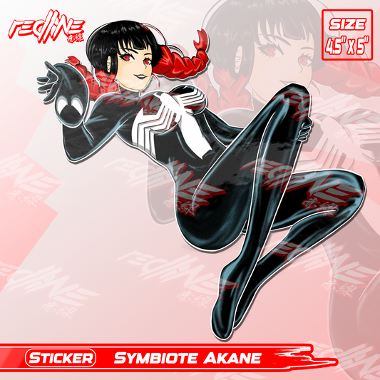 Symbiote Akane- Kiss-Cut Sticker