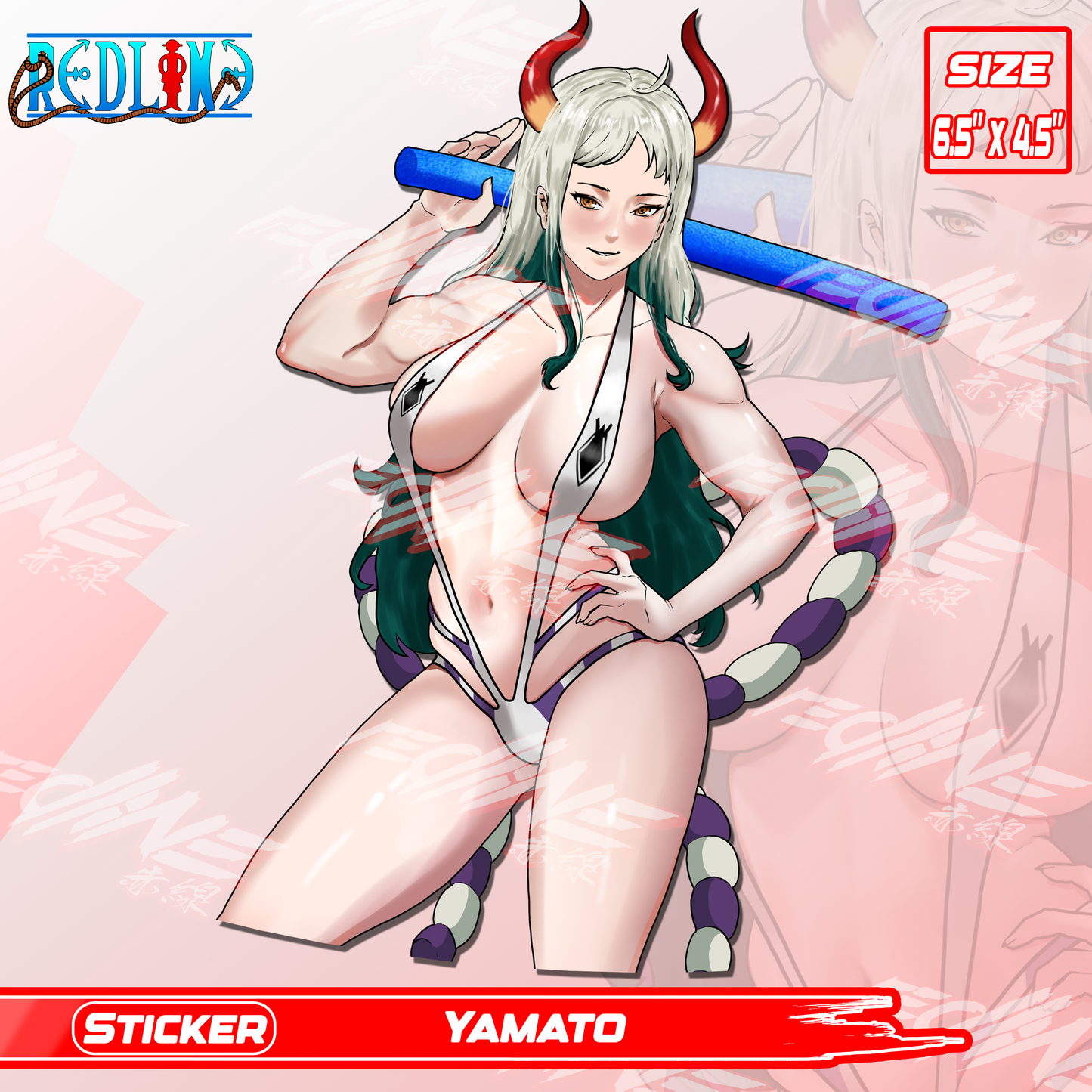 POOL NOODLE YAMATO - STICKER