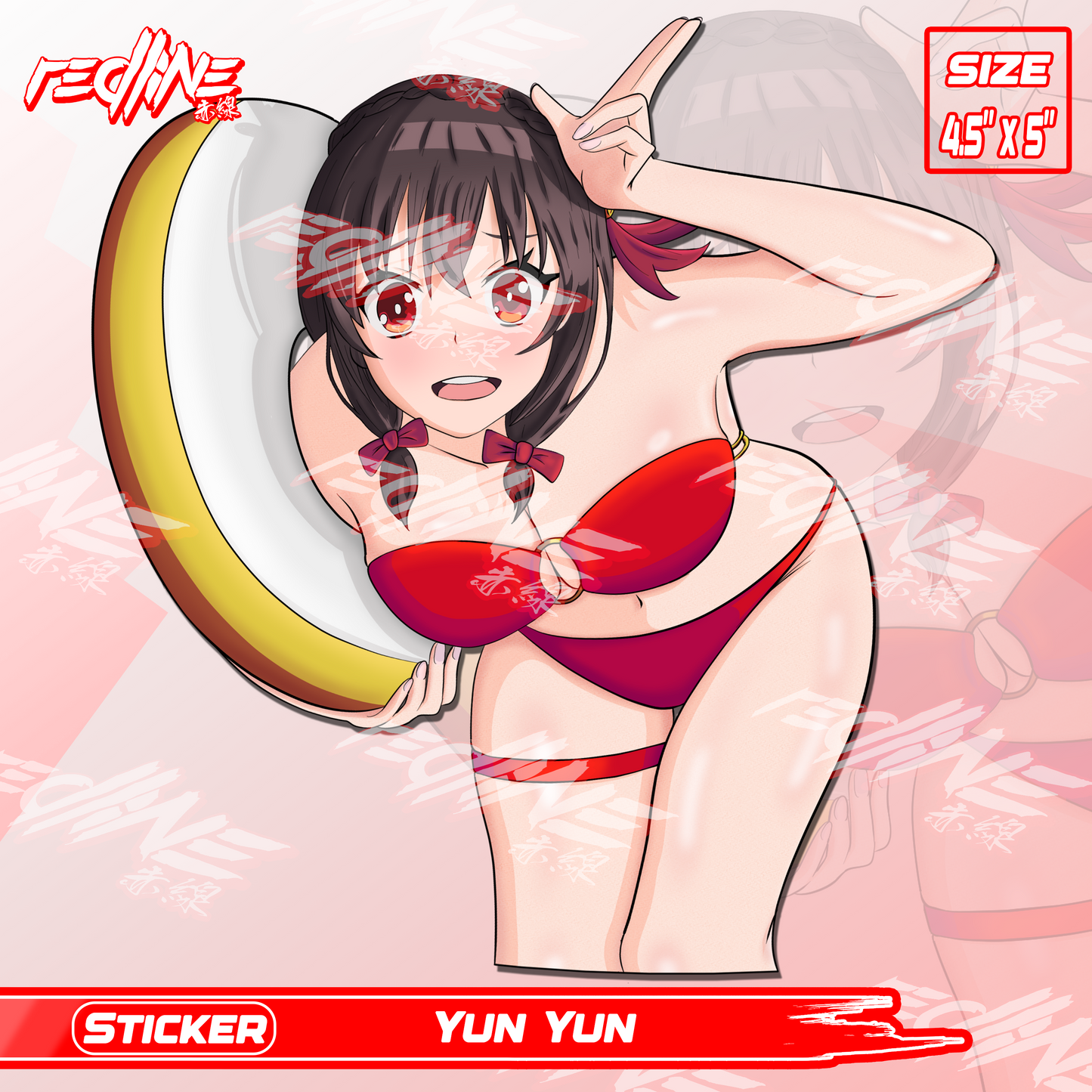 BIKINI YUN YUN -STICKER