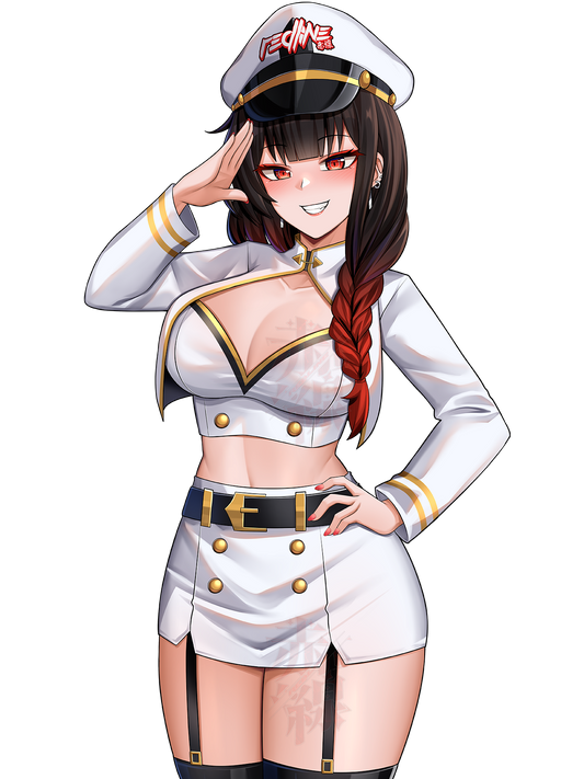 CAPTAIN AKANE (STICKER) - REDLINE