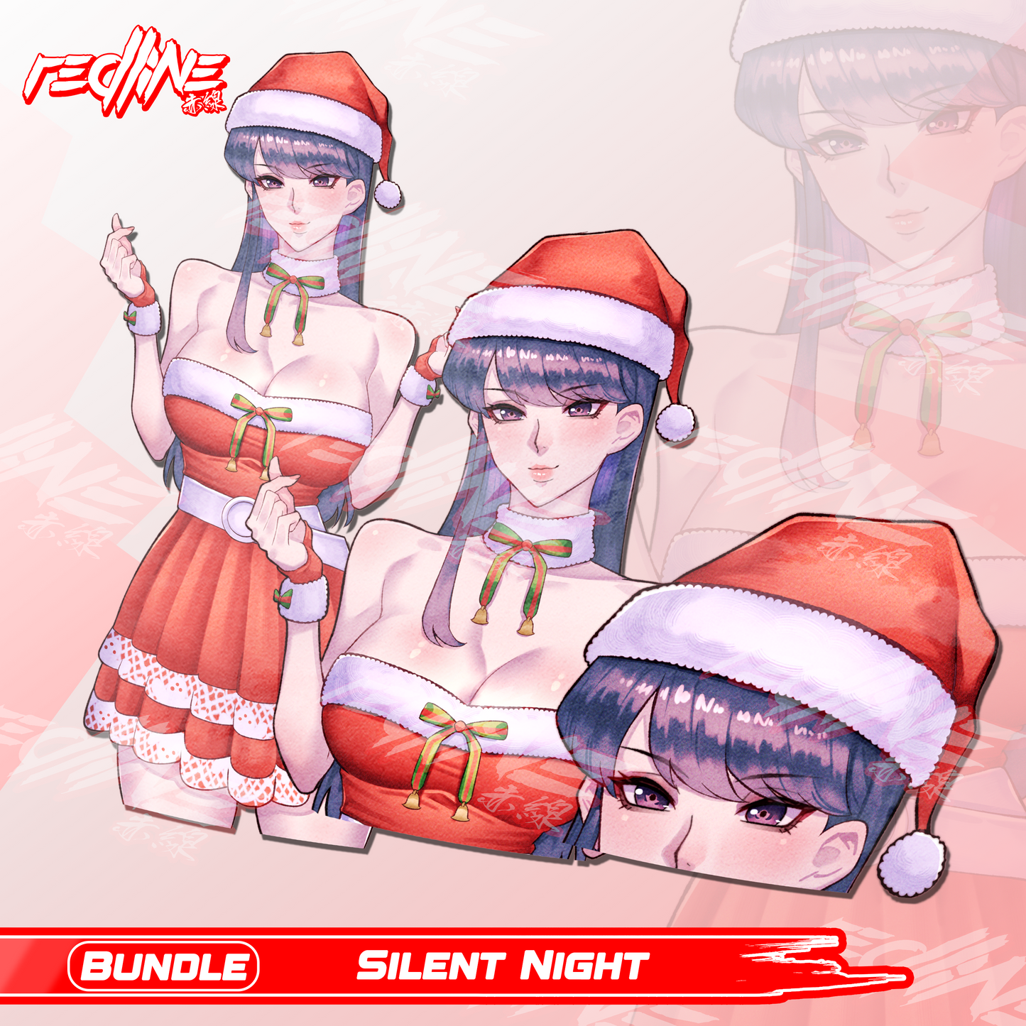 Silent Night -Kiss-Cut Sticker Bundle