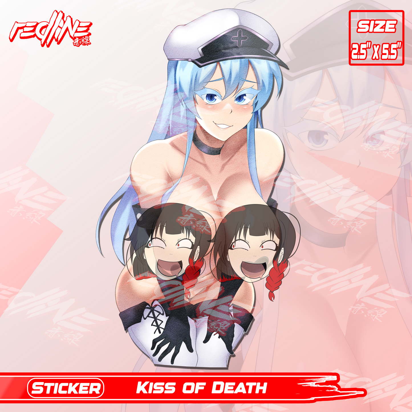 Kiss Of Death -Kiss-Cut Sticker Bundle