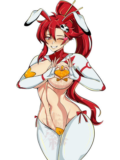 REVERSE BUNNY SUIT YOKO (STICKER) - REDLINE