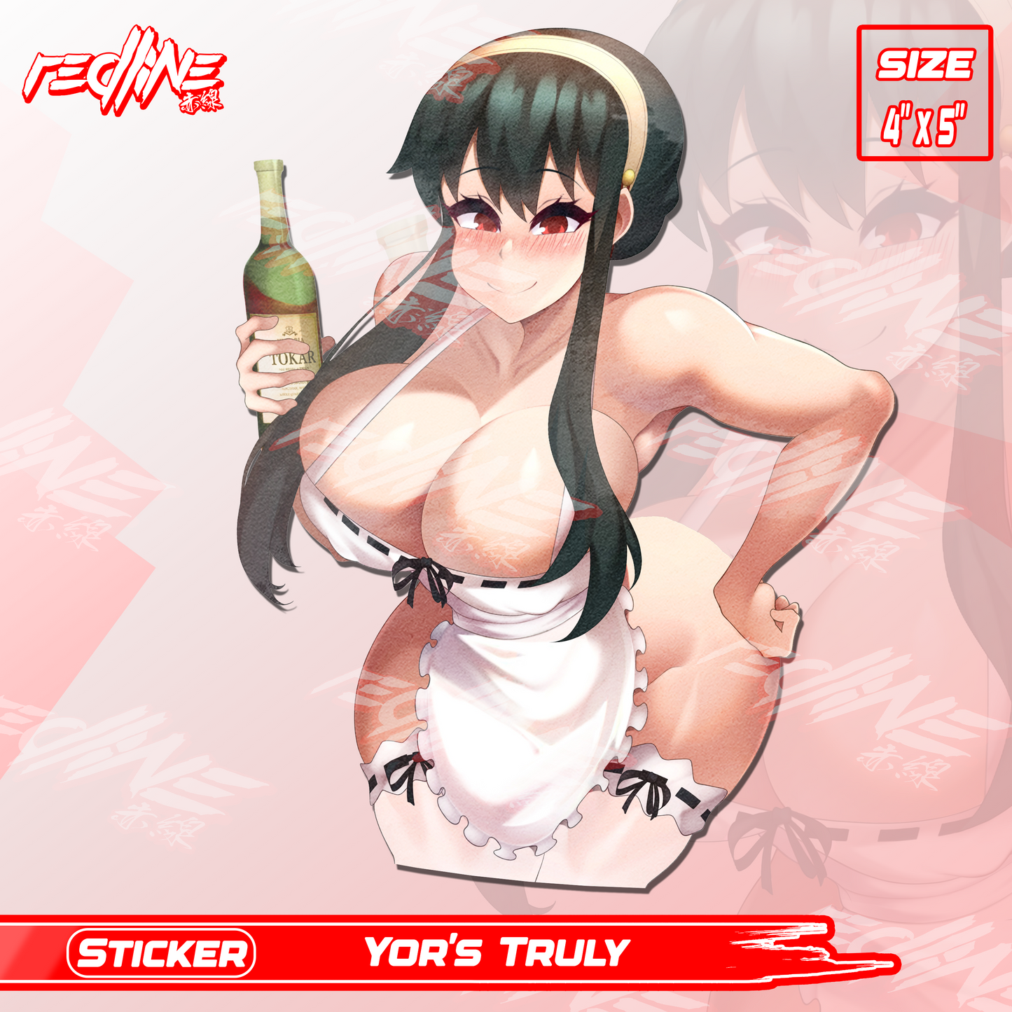 Yors Truly - Kiss-Cut Sticker